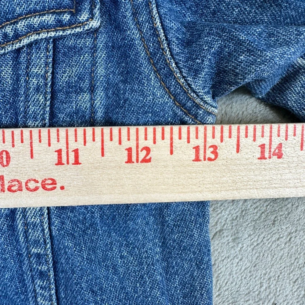 OshKosh B'gosh Toddler Boys Medium Wash Denim Trucker Jacket 100% Cotton